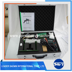 Plastic extruding welding machine