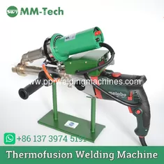 Plastic extrusion welder