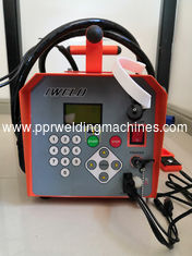electrofusion welding machine for welding pipe fittings for the transport of gas, water and for welding fire sprinkler s