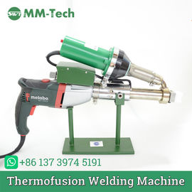 Plastic extrusion welder