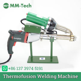 Plastic extrusion welder