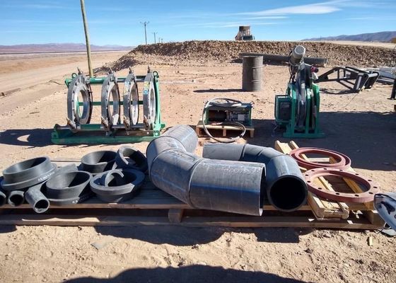 Butt Weld Pipe Machine For Welding Machine On Pe Pipes Connecting