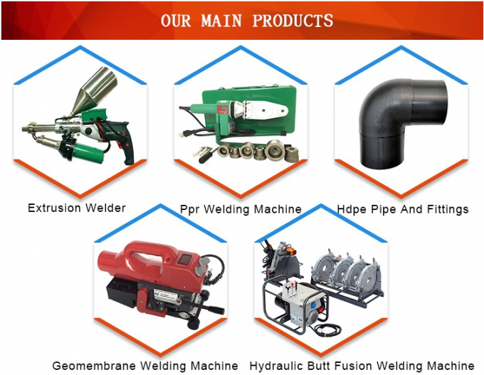 hdpe liner welding machine